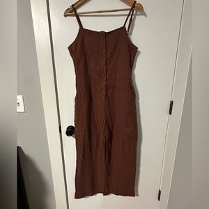 Sanctuary Chocolate Brown Jumpsuit